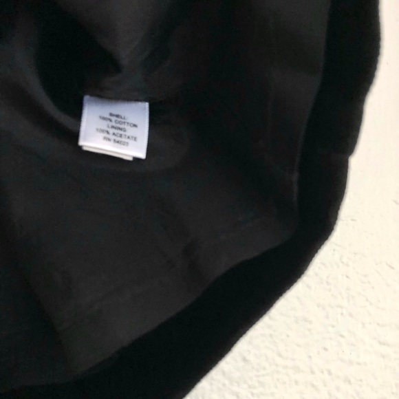 NWOT Banana Republic Black Mini Skirt with Button Accents - Picture 3 of 5